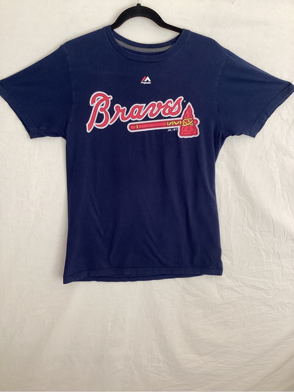 Majestic Atlanta Braves Acuña jr. #13 baseball t shirt